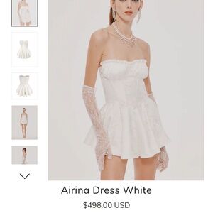 Nana Jacqueline Airina White Dress